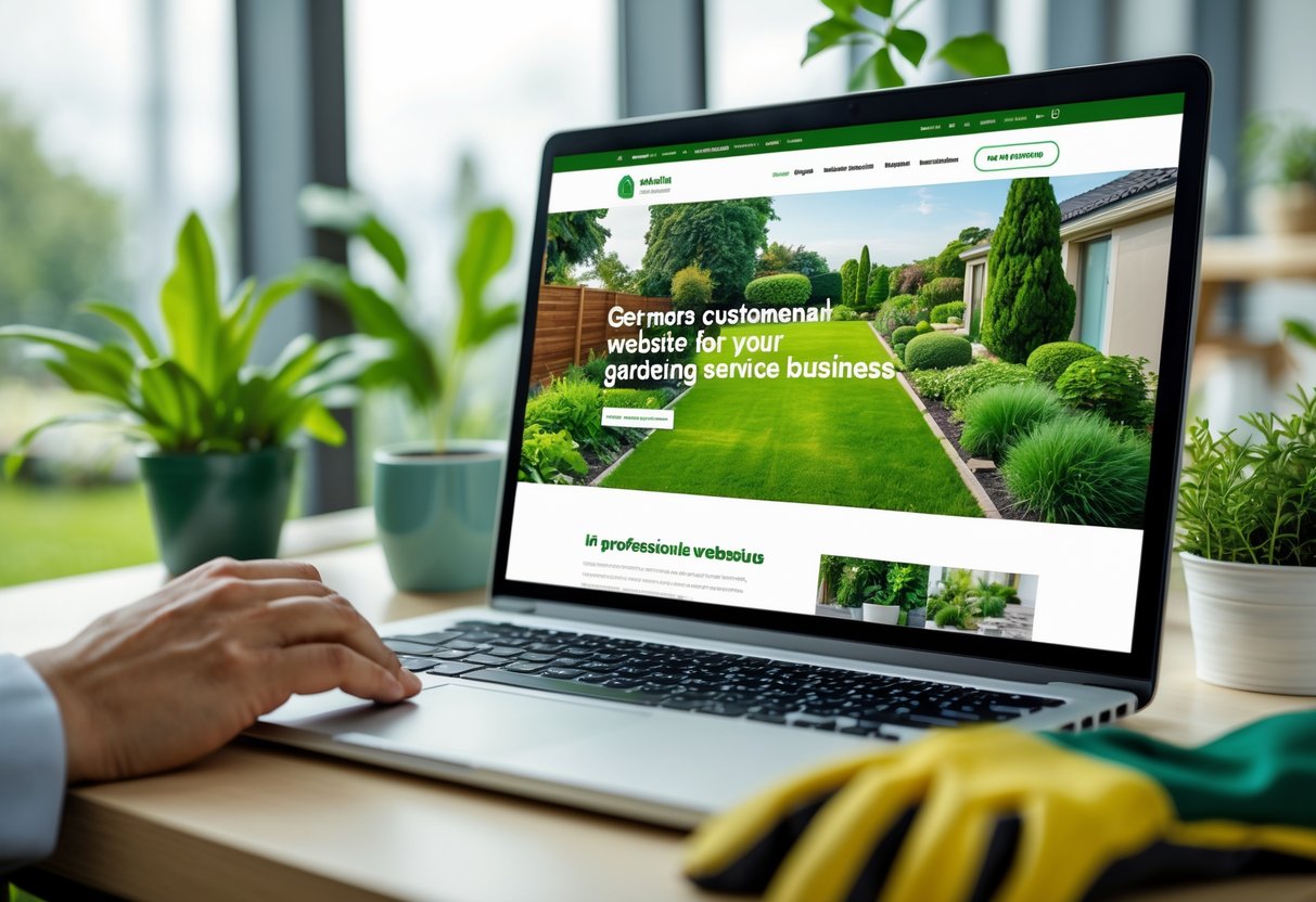 Faa flere kunder med en professionel hjemmeside til din haveservicevirksomhed